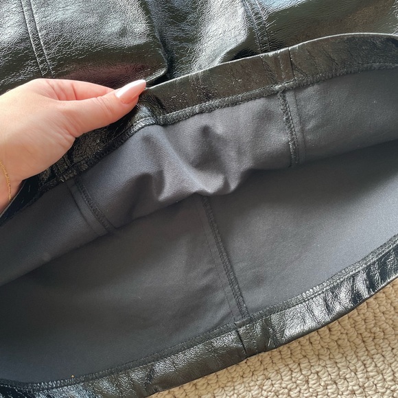 Forever 21 Leather Mini Skirt - Picture 5 of 6